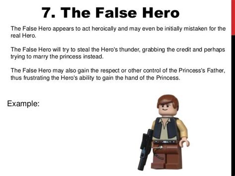 false hero examples